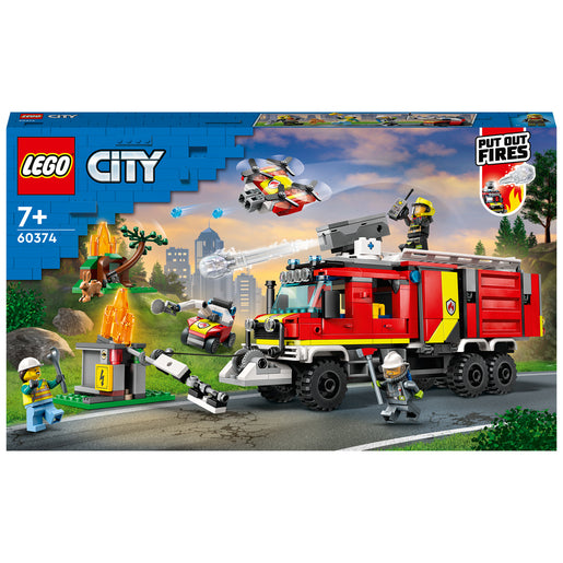 Lego City Unidad Móvil De Control De Incendios - 60374