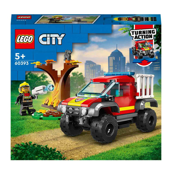 LEGO City: Camión de Rescate 4x4 de Bomberos - 60393