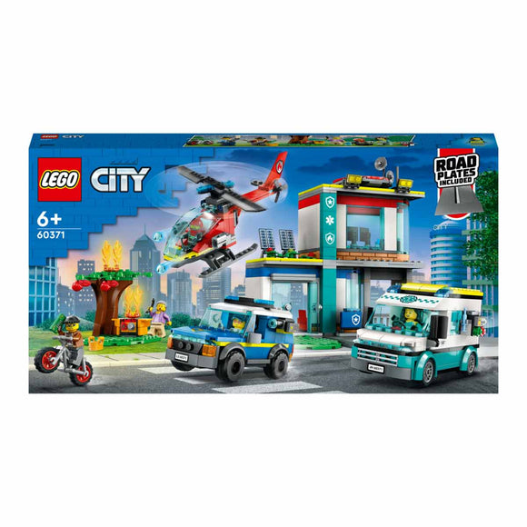 LEGO City: Central de Vehículos de Emergencia  - 60371