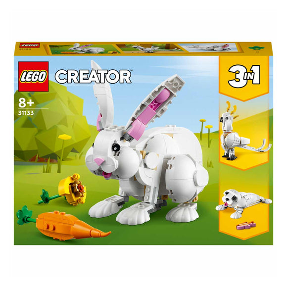 LEGO Creator 3 en 1: Conejo Blanco - 31133