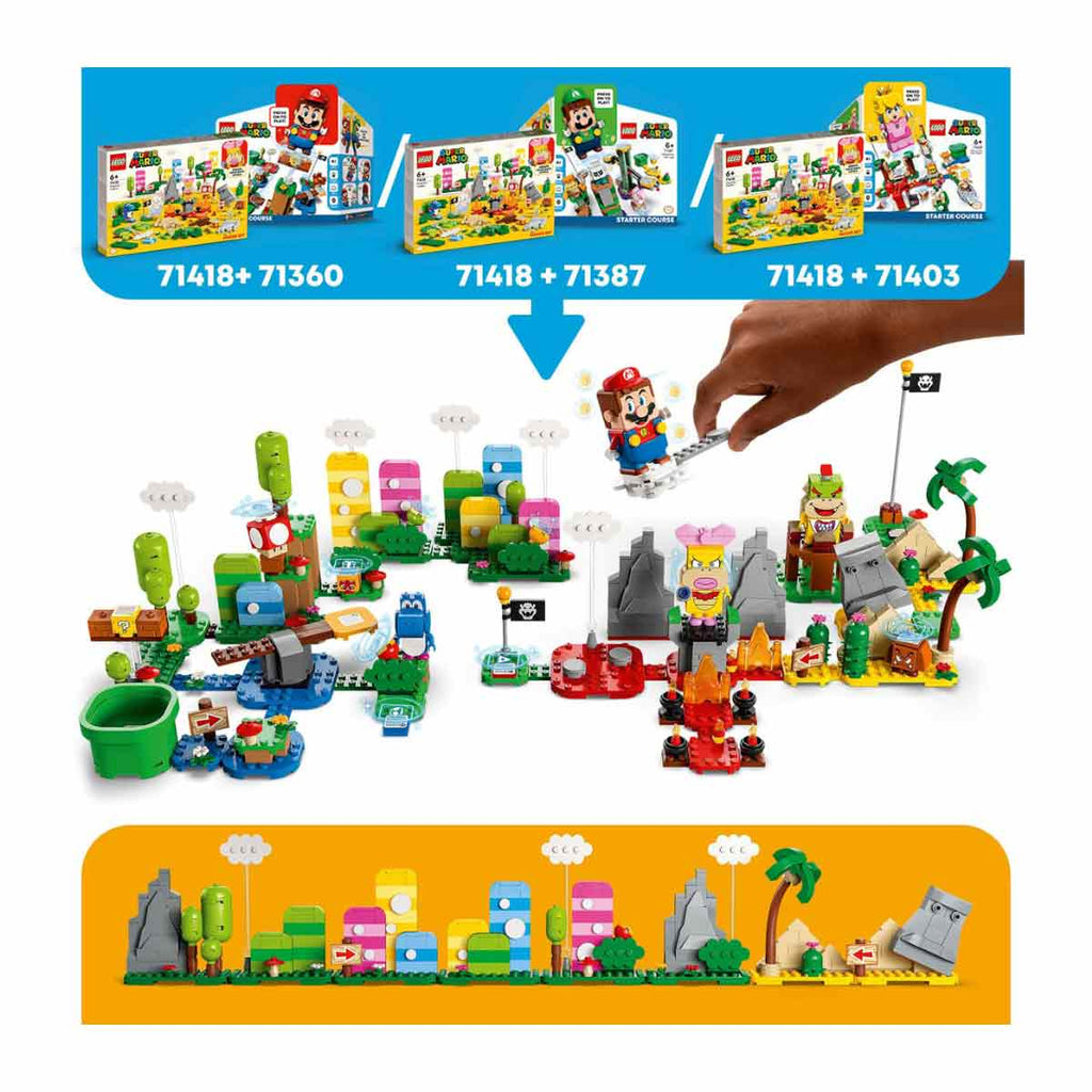 Los sets LEGO Super Mario 2024 son parte del curso (interactivo)