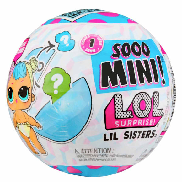 L.O.L. Surprise! Muñecas Sorpresa Lil Sisters Sooo Mini!
