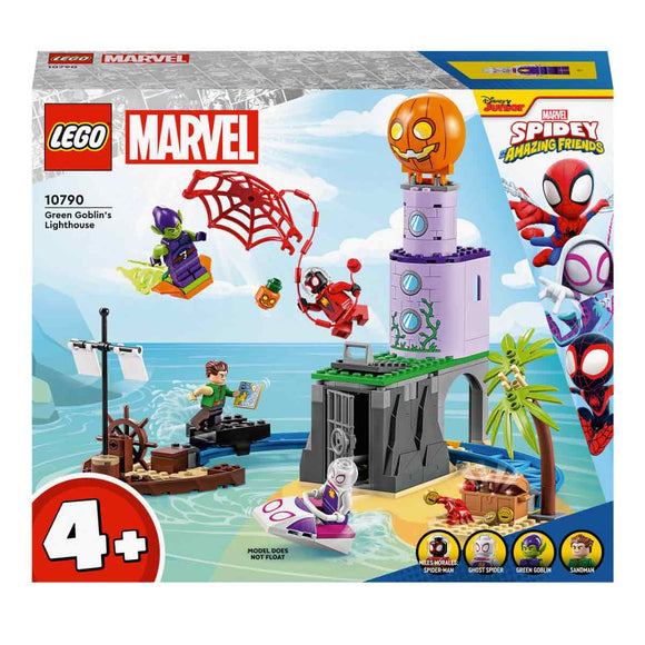LEGO Marvel Spiderman: Equipo Spidey en el Faro del Duende Verde - 10790