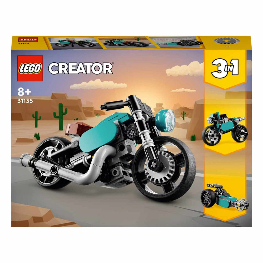 Lego Creator 3 En 1: Moto Clásica - 31135 – Poly Juguetes