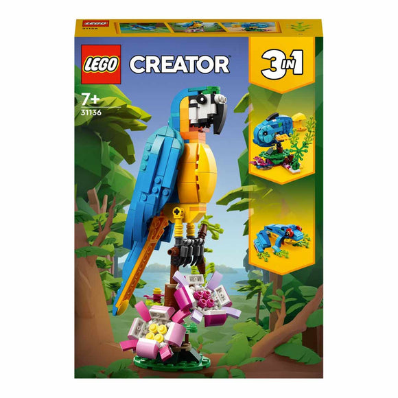 LEGO Creator 3 en 1: Loro Exótico - 31136
