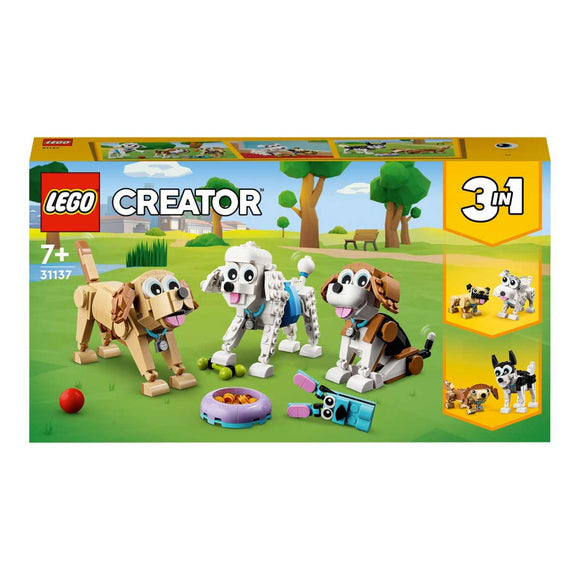 LEGO Creator 3 en 1: Perros Adorables - 31137