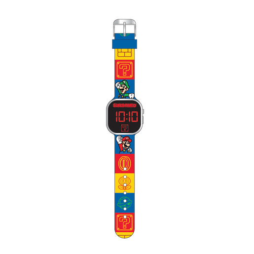 Super Mario Bros Reloj Led 
