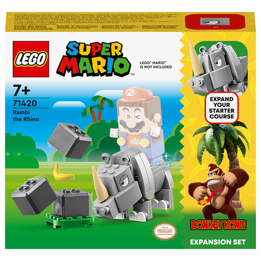 Lego Super Mario Set De Expansión: Rambi, El Rinoceronte - 71420