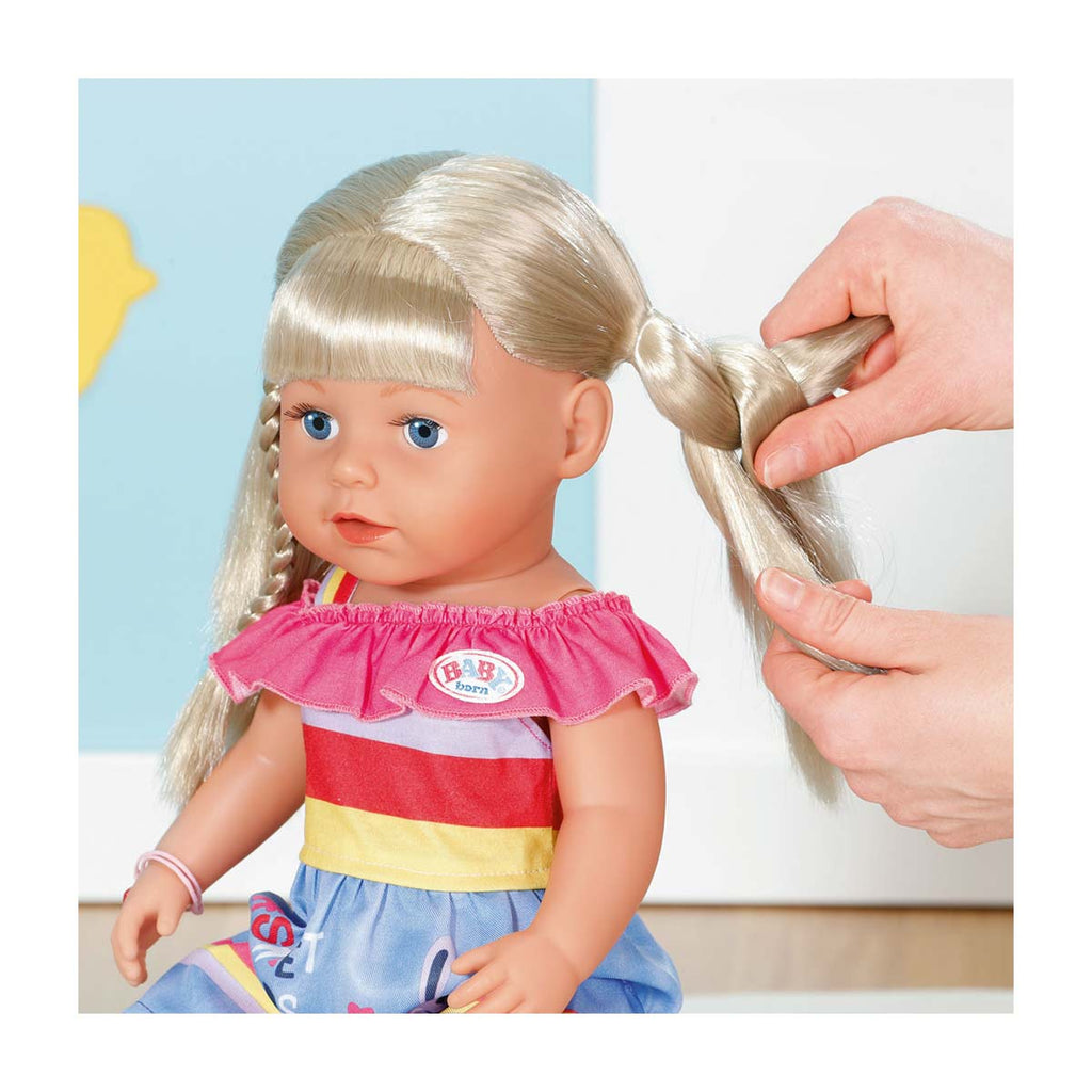 Baby Born Muñeca Hermana Rubia 43 Cm – Poly Juguetes