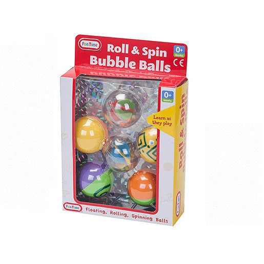 Pelotas Roll & Spin Bubbles